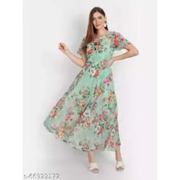 Designer Printed Frocks